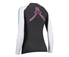 Arena Womens Carbon Compression Long Sleeve - Black