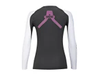 Arena Womens Carbon Compression Long Sleeve - Black