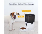 Petscene 6L Automatic Pet Feeder Dog Cat Feeder Food Dispenser with LCD Screen