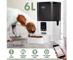 Petscene 6L Automatic Pet Feeder Dog Cat Feeder Food Dispenser with Bluetooth