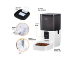 Petscene 6L Automatic Pet Feeder Dog Cat Feeder Food Dispenser with Bluetooth