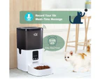 Petscene 6L Automatic Pet Feeder Dog Cat Feeder Food Dispenser with Bluetooth