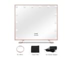 Maxkon 14 LED Lights Hollywood Style Makeup Mirror Touch Control Vanity Mirror Rose Gold 10
