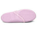 Crocs Girls' Lina Bow Charm Flats - Ballerina Pink