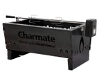 Charmate 4-In-1 Fire Pit Spit BBQ w/ Drink Storage Cooler