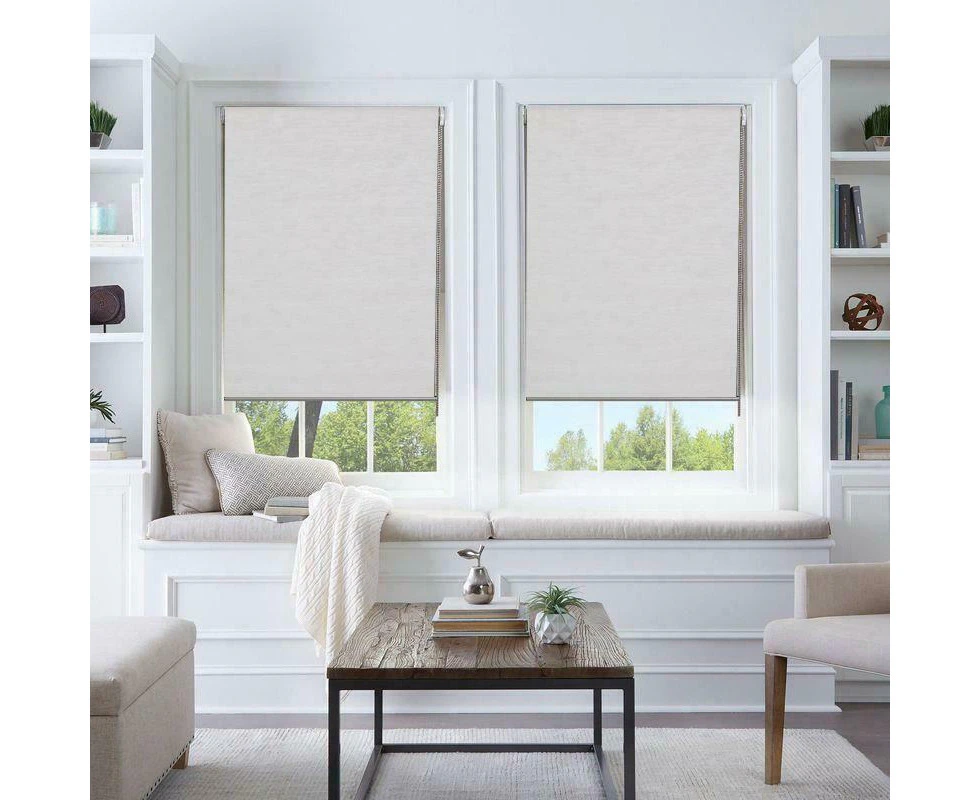 Java Room Darkening Roller Blinds 220cm Drop Crystal