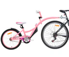 Pacific Tag A Long Child's Trailer Bike Pink - Pink