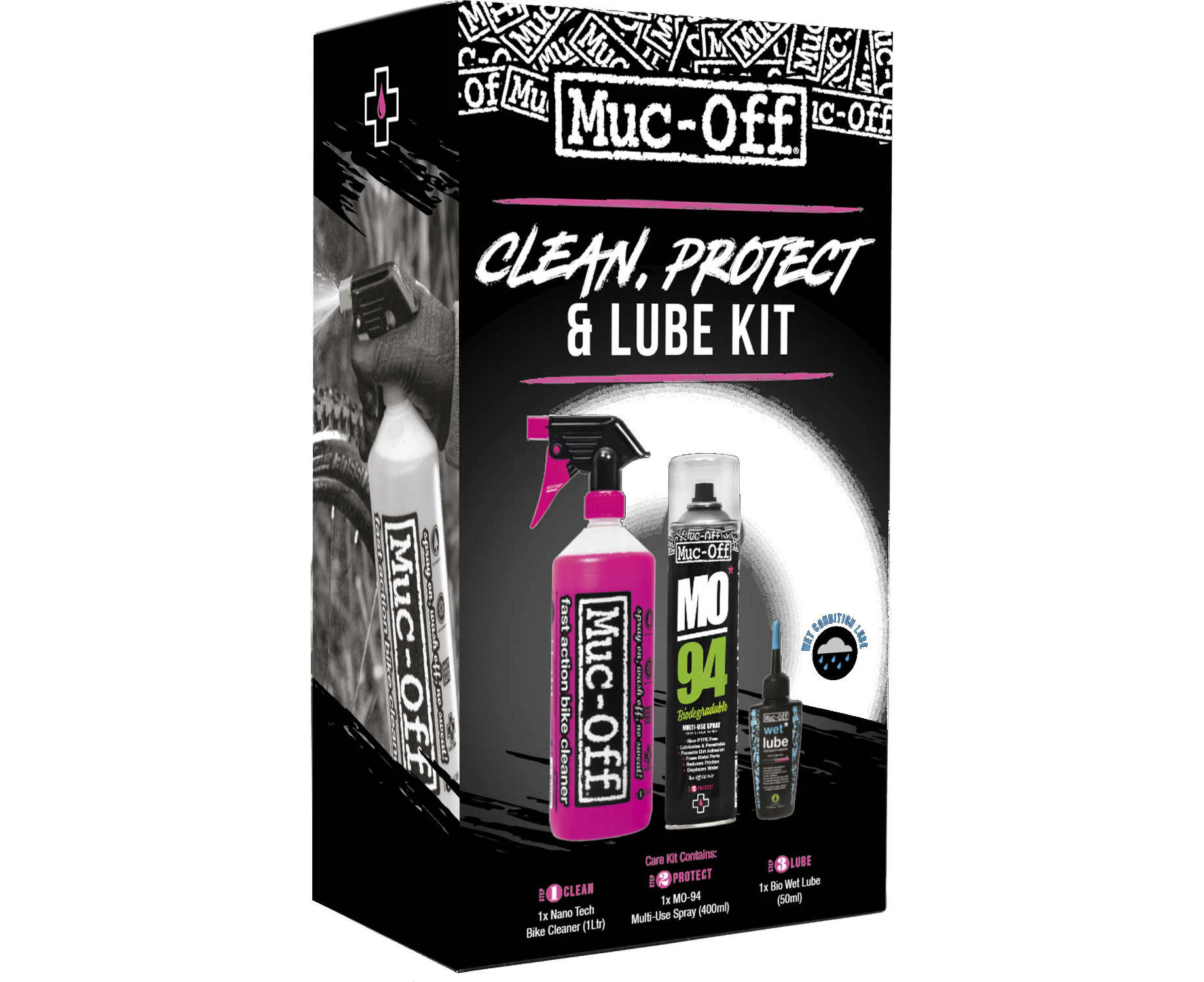 Muc-Off Clean/Protect/Lube Wet Kit