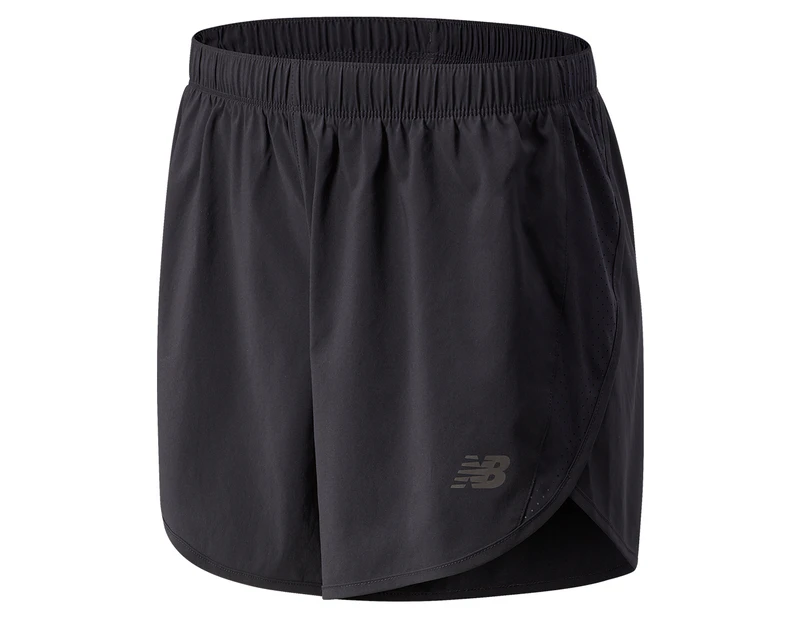 New Balance Women's Core 5 Inch Woven Shorts - Black