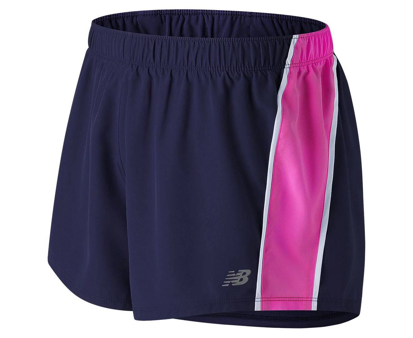 New Balance Women's Core 3 Inch Woven Shorts - Pink/Navy