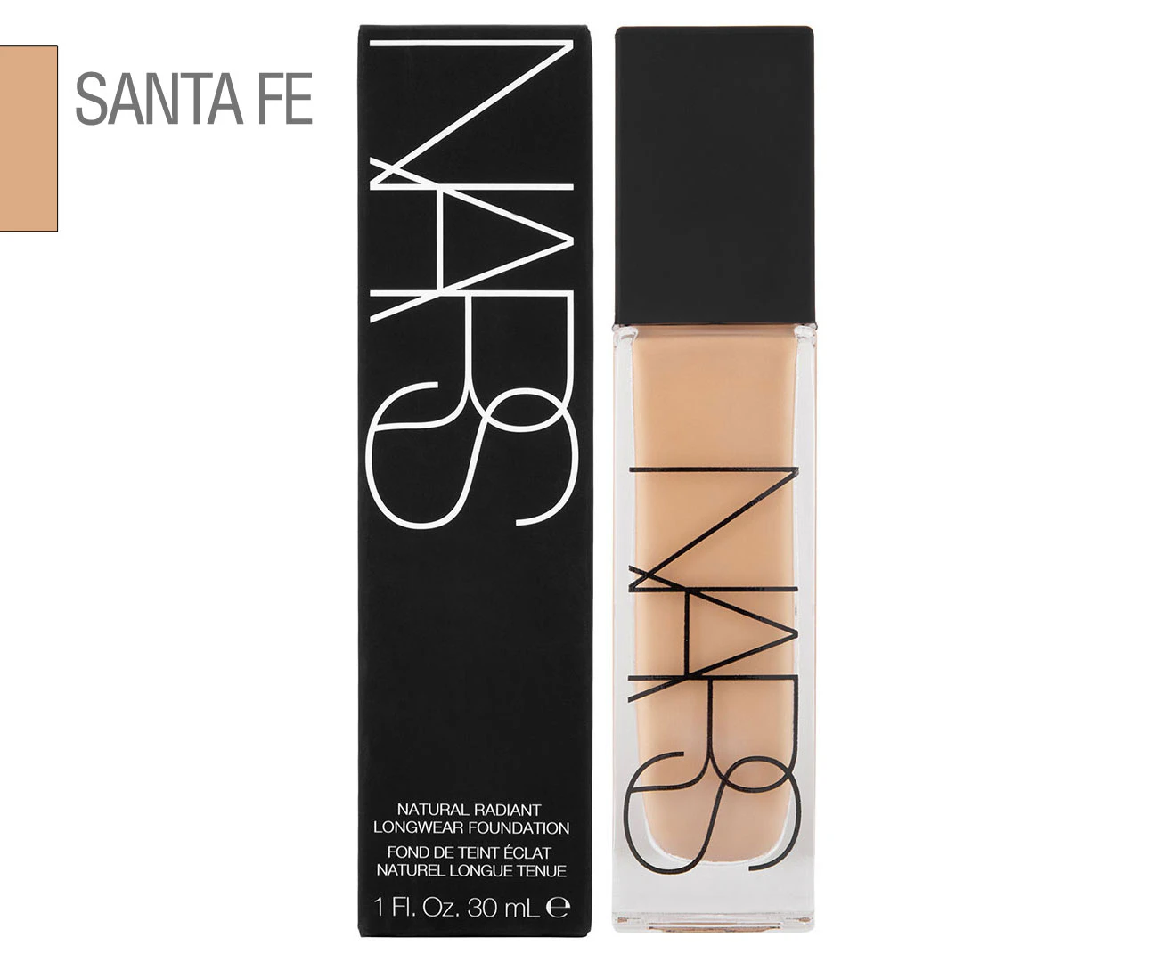 NARS Natural Radiant Longwear Foundation  # Santa Fe (Medium 2  For Medium Skin With Neutral Undertones) 30ml/1oz