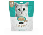 Purr Puree Tuna & Fiber Cat Treats 40 Sachets Value Pack 600g