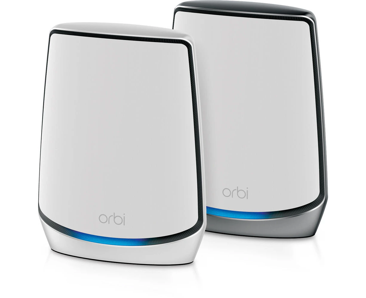 Netgear Orbi Ax6000 Tri Band Mesh Wifi 6 System 2 Pack White