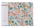 Happy Kids Floral Double Bed Microfibre Sheet Set - Multi