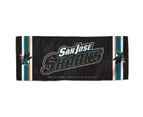 NHL COOLING Sport Fitness Towel 75x30cm San Jose Sharks - San Jose Sharks