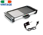 Vintage Portable BBQ Teppanyaki Grill Plate XL Hot Plate Non Stick griddle Electric