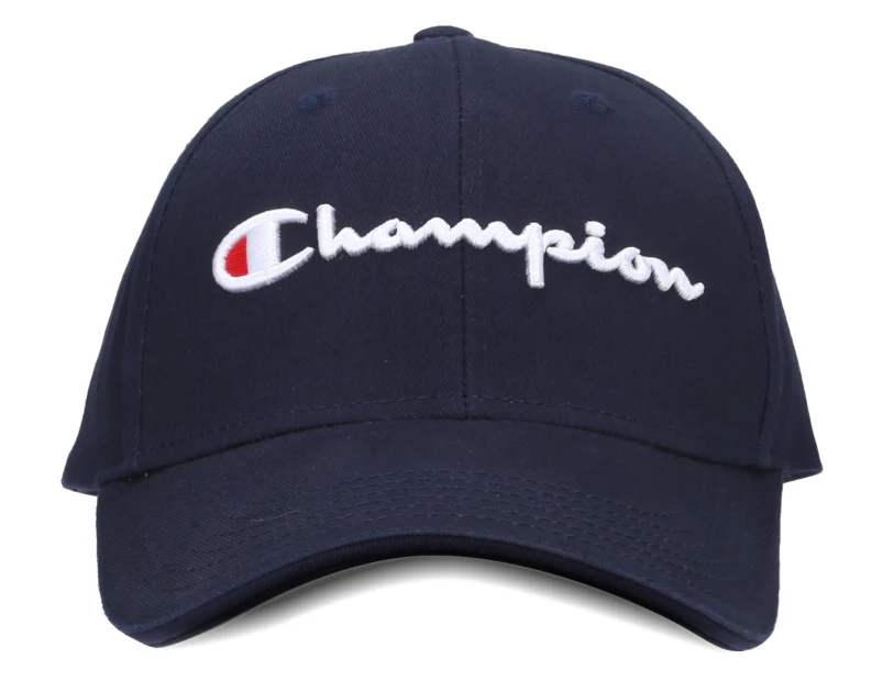 Champion Script Cap - Navy