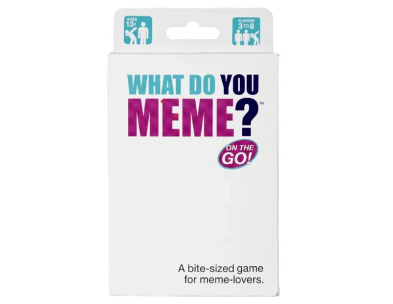 What Do You Meme? On The Go! Card Game