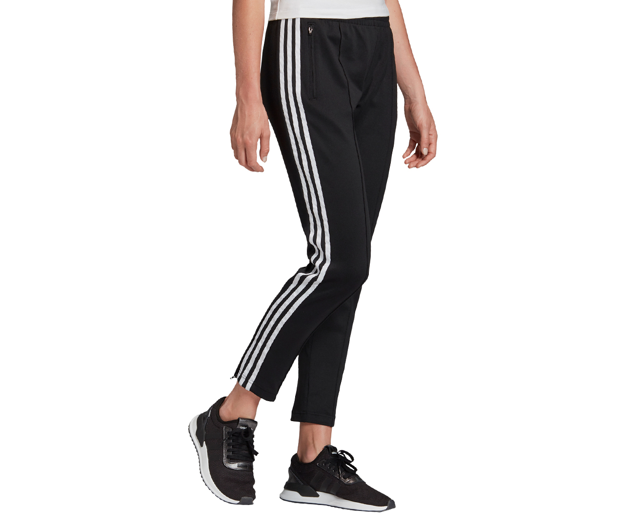 Adidas Women's SST Track Pants - Black/White | Catch.co.nz