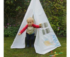 Colour Me In / Decorate Your Own Childrens Wigwam/Teepee