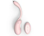 Lusti Rechargeable Love Egg Vibrator w/ Remote Control - Pink