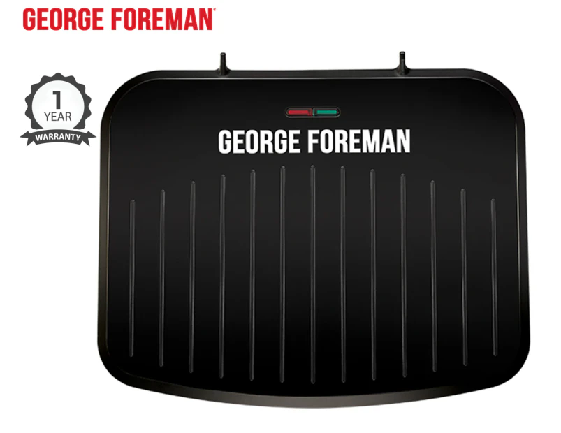 George Foreman Medium Fit Grill - Black GFF2021