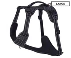 Rogz Utility Fanbelt Large Explore Dog Harness - Black
