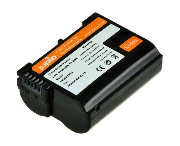 Jupio Li-Ion 7.0V 1700mAh Rechargeable Battery For Nikon EN-EL15 Digi Camera