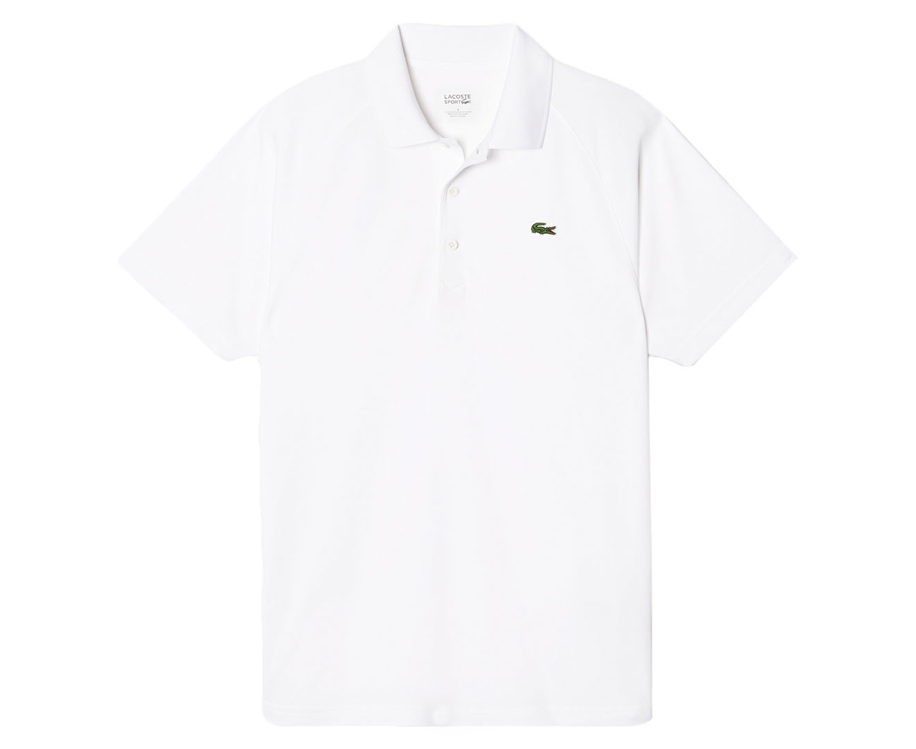 Lacoste Sport Men's Ultra Dry Polo Shirt - White | Catch.co.nz