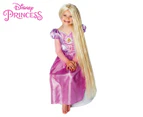 Disney Kids' Rapunzel Glow In The Dark Long Wig - Blonde