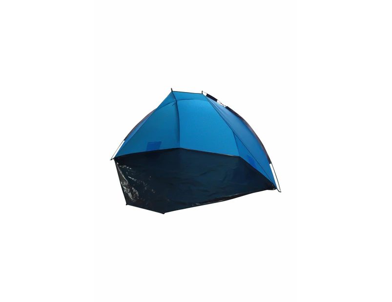Mountain Warehouse Large Beach Shelter Zip Up Door UV Protection Camping - Turquoise