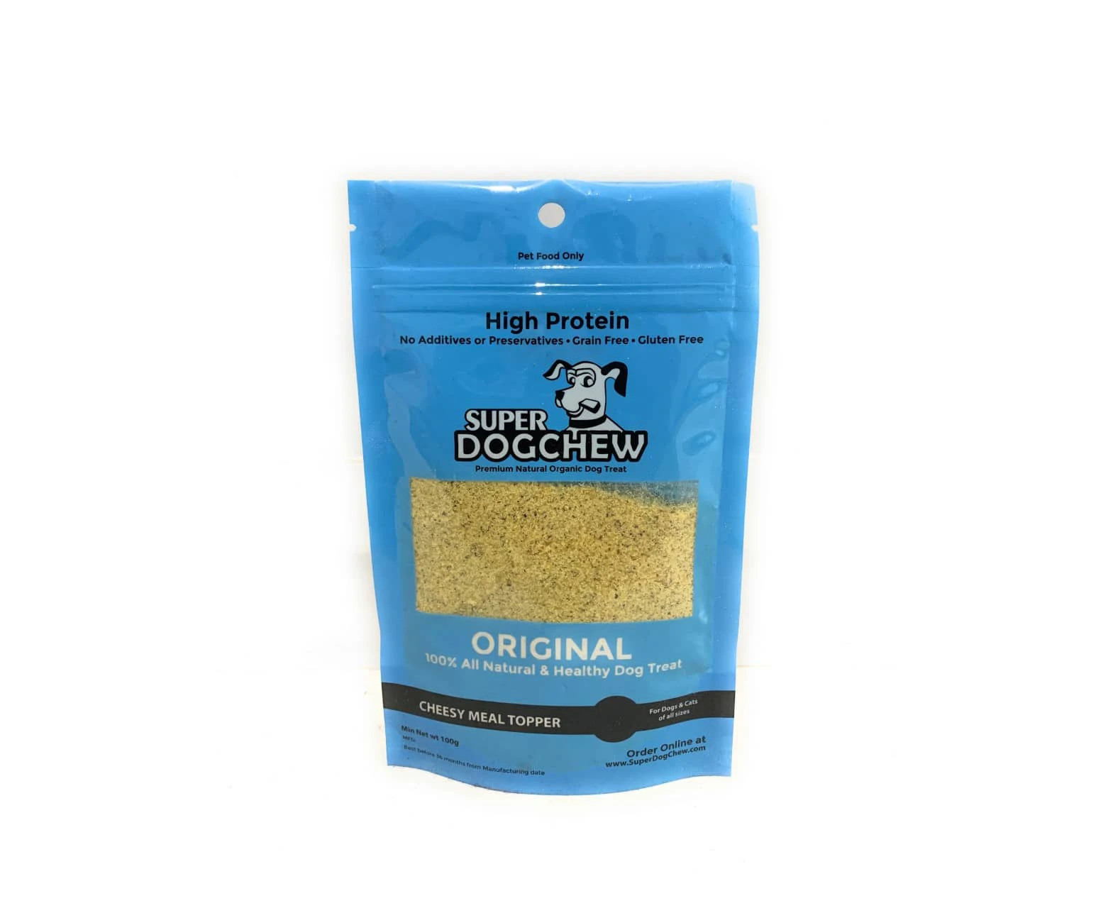 Super Dog Chew Himalayan Cheesy Meal Topper  for dogs & Cats- Hemp Flavoured (100g)