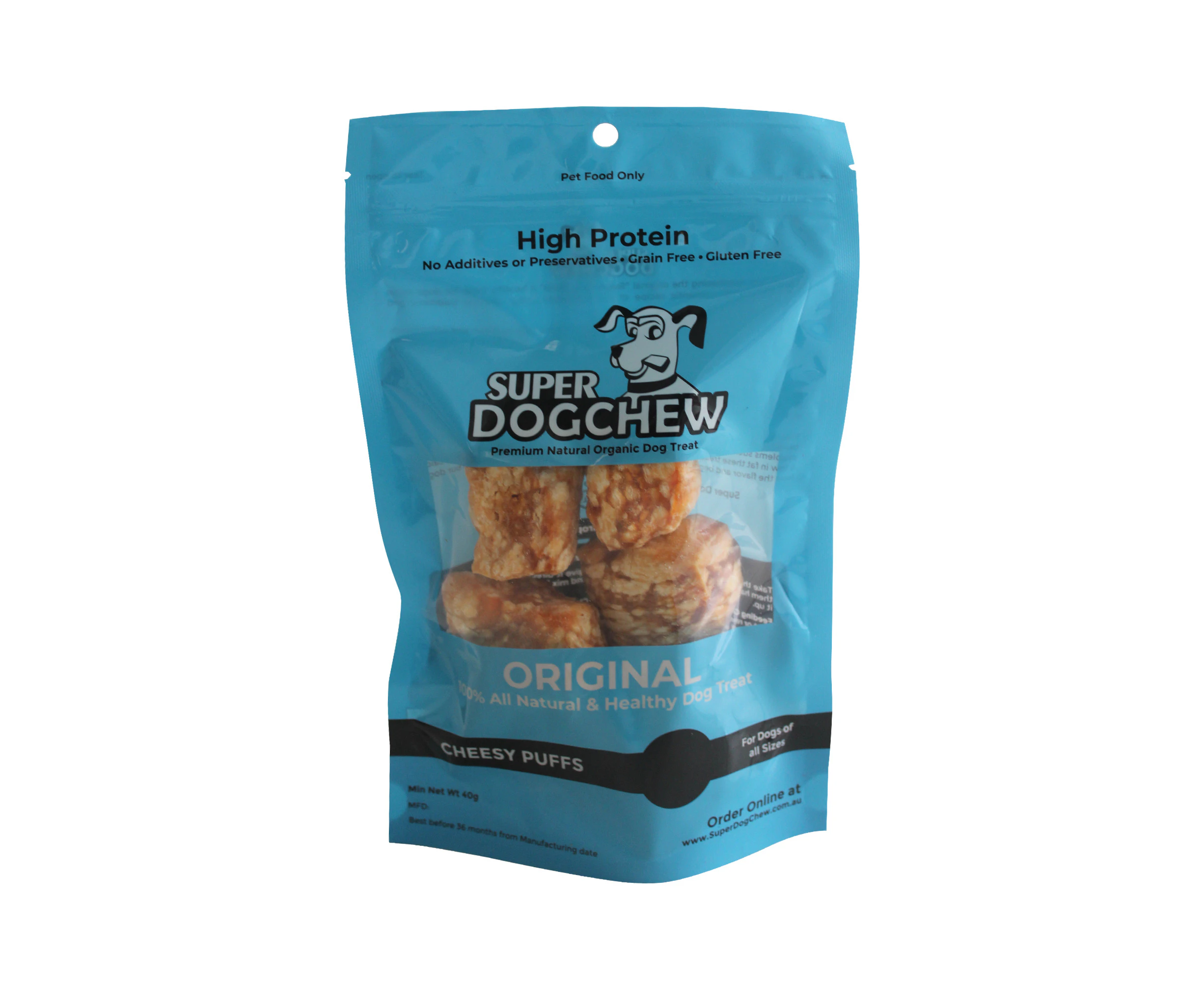 Super Dog Chew Himalayan Cheesy Puffs Dog Treat Snacks