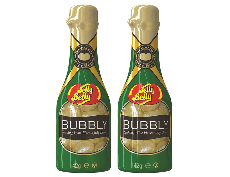 2 x Jelly Belly Bubbly Bottle Sparkling Wine 42g