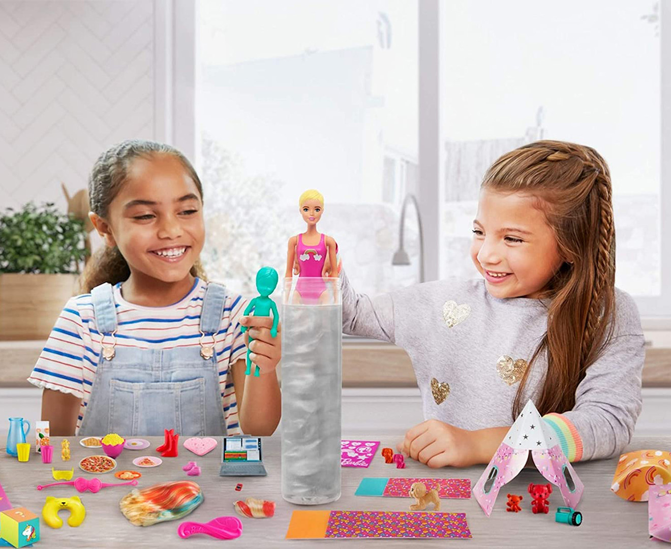 Barbie Colour Reveal Slumber Party Fun Set - Randomly Selected | Catch ...