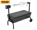 Charmate Deluxe Charcoal Spit Roaster w/ Rotisserie Kit