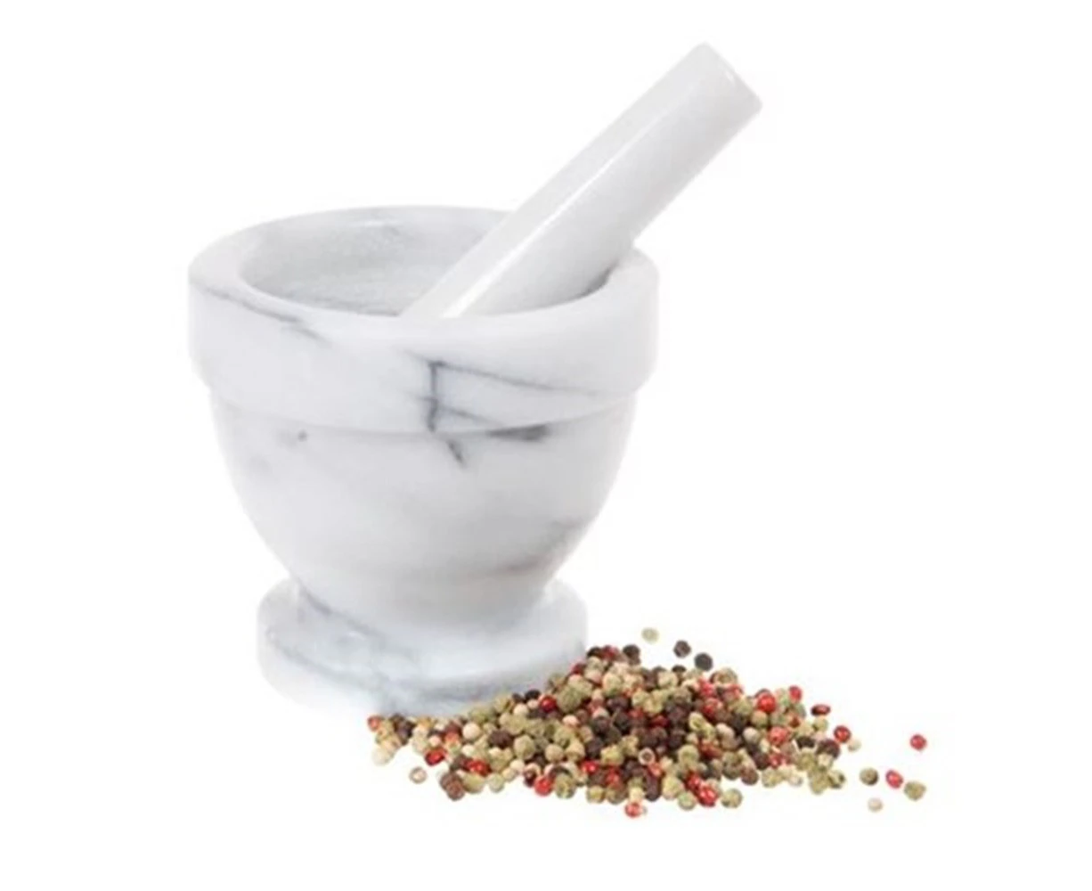 Integra Grey Marble Mortar & Pestle