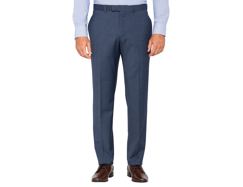 Pierre Cardin Men's Slim Fit Suit Pant - Blue