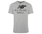 New Balance Men's Numeric Hand Drawn Tee / T-Shirt / Tshirt - Grey
