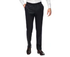 Van Heusen Men's High Twist Wool Pant - Ink