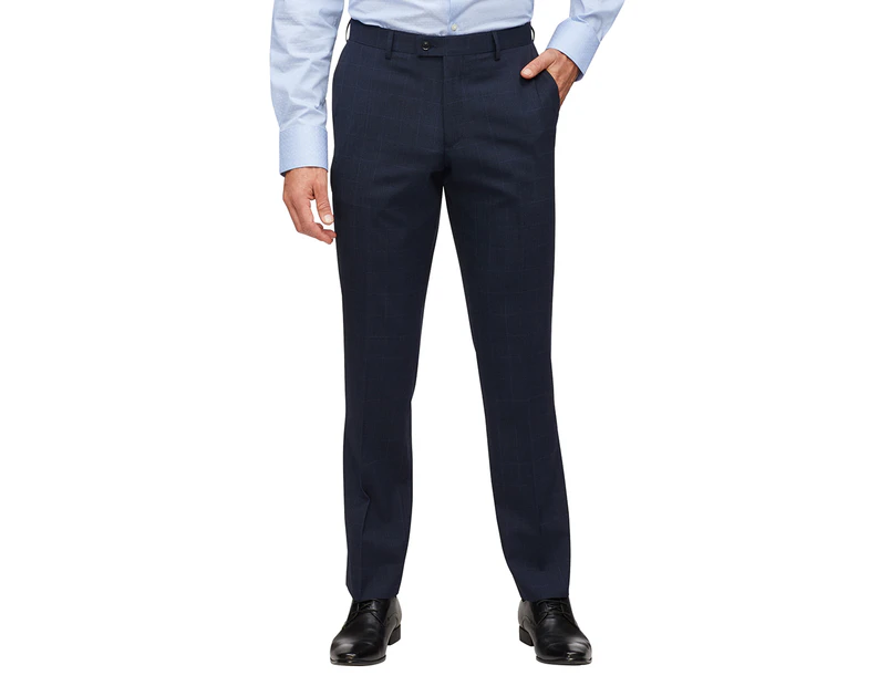 Van Heusen Men's Euro Fit Suit Pant - Navy