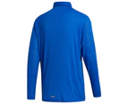 Adidas Sport Style Long Sleeve Polo Shirt - Royal Blue/Collegiate Navy -  Mens