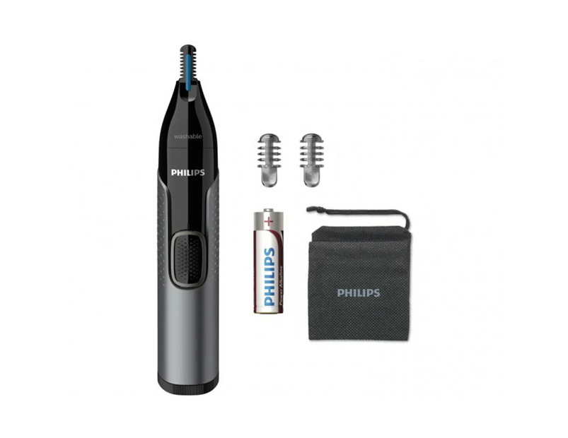 Philips Series 3000 Nose Ear Eyebrow Hair Trimmer Shaver/Comb Washable NT3650/16