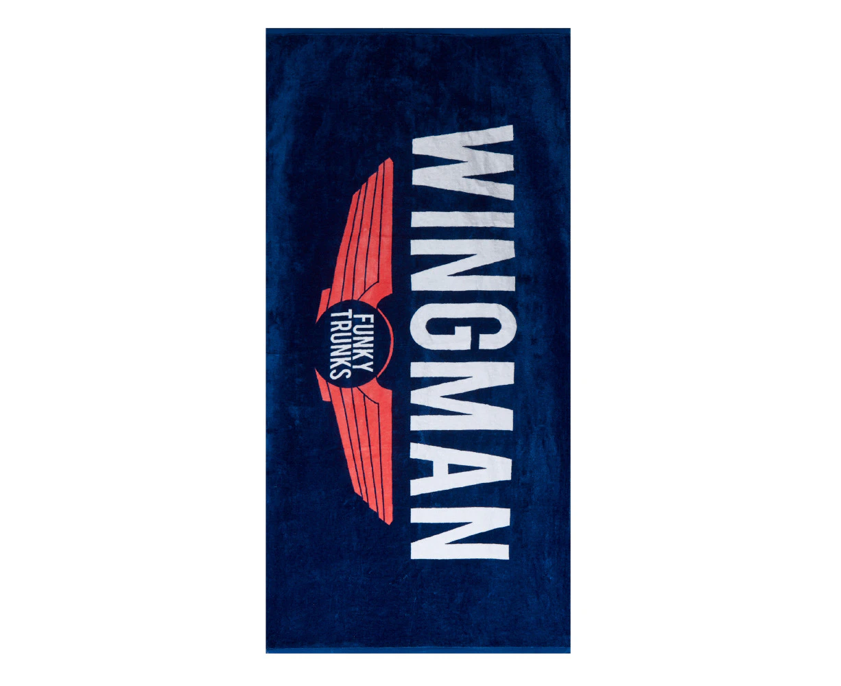 Funky Trunks Navy Wingman Towel