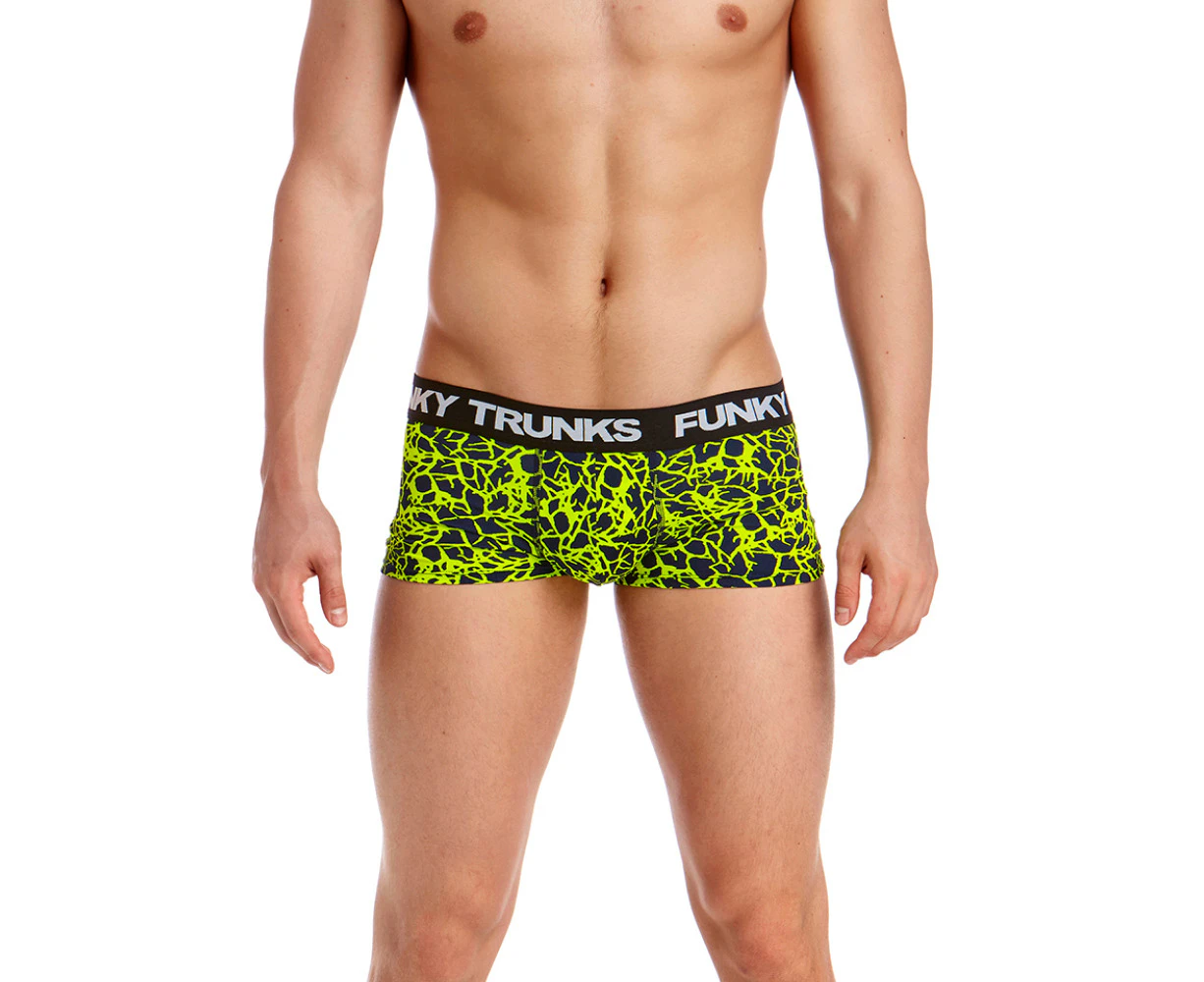 Funky Trunks Men's Coral Gold Underwear Trunks - Multi