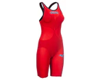 Arena Powerskin Carbon Air? Open Back Kneeskin - Red