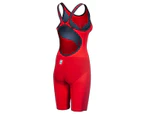 Arena Powerskin Carbon Air? Open Back Kneeskin - Red