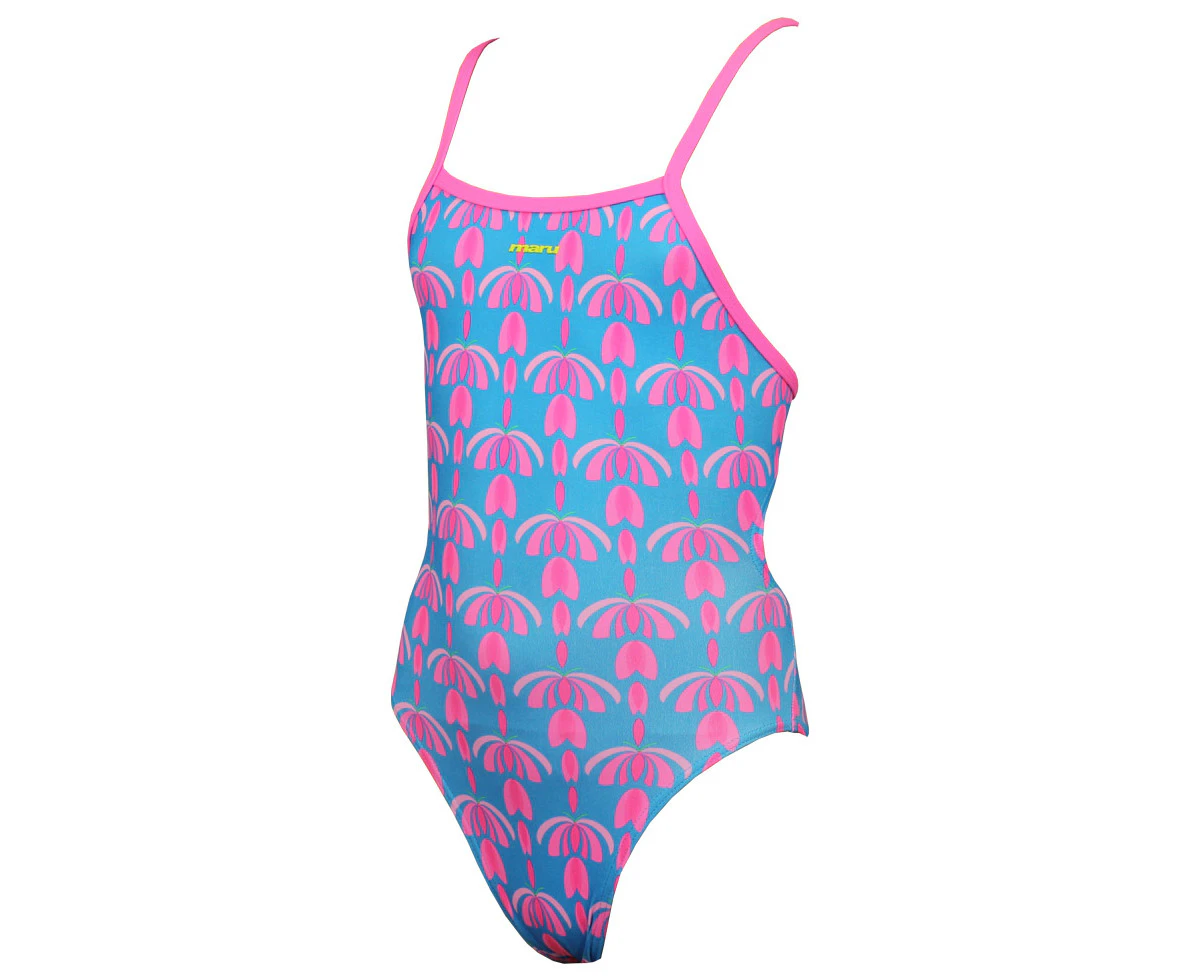 Maru Kids Flutter Pacer Aero Back Swimsuit - Blue