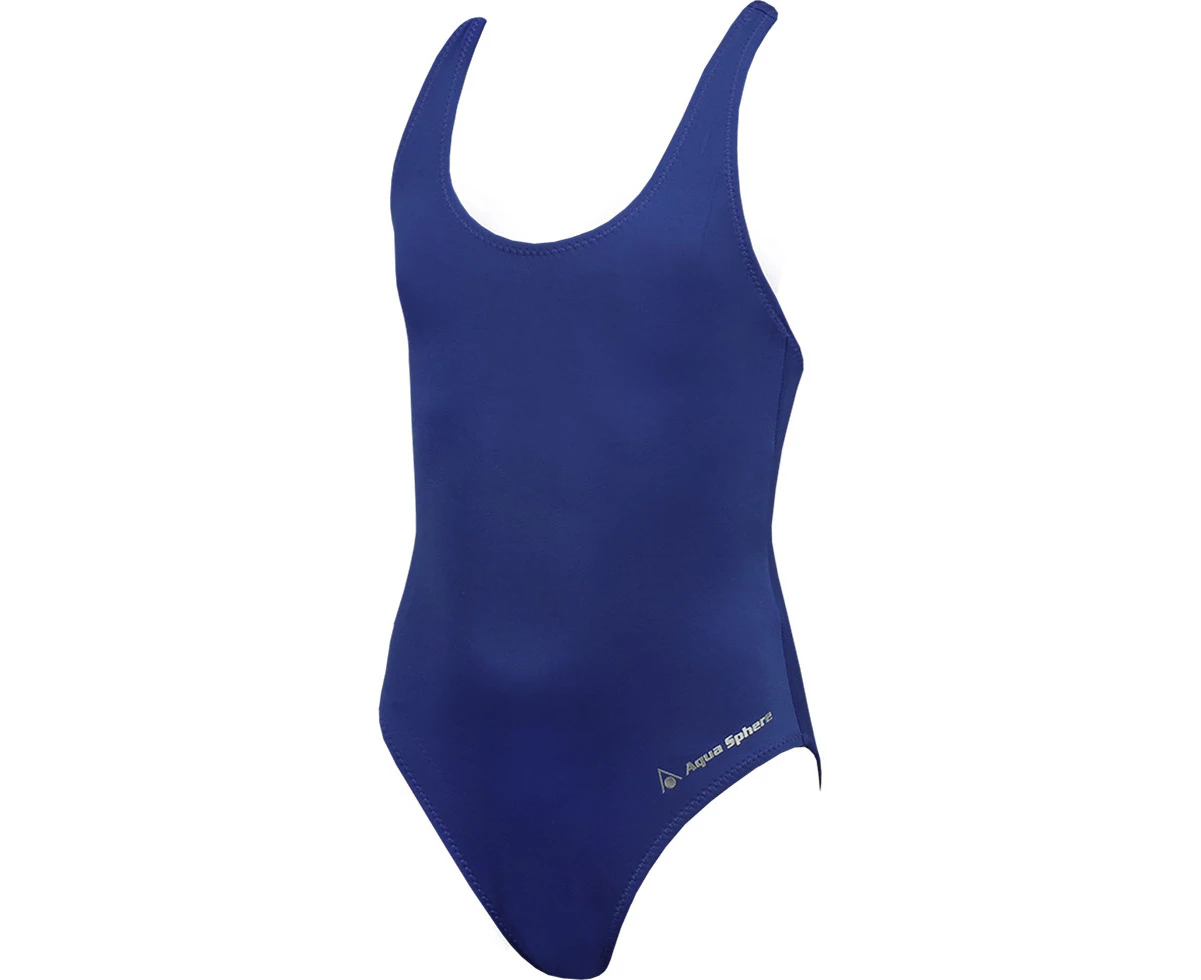 Aqua Sphere Eva Kids Swimsuit - Navy Blue - Blue