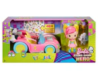 Barbie Video Game Hero Vehicle & Figure Play Set + 2 dolls